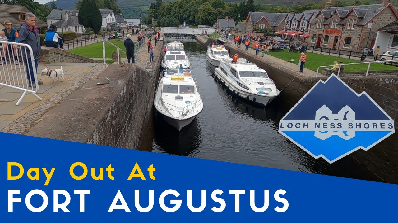 A Day Out At Fort Augustus | Scenic Drive | Locks