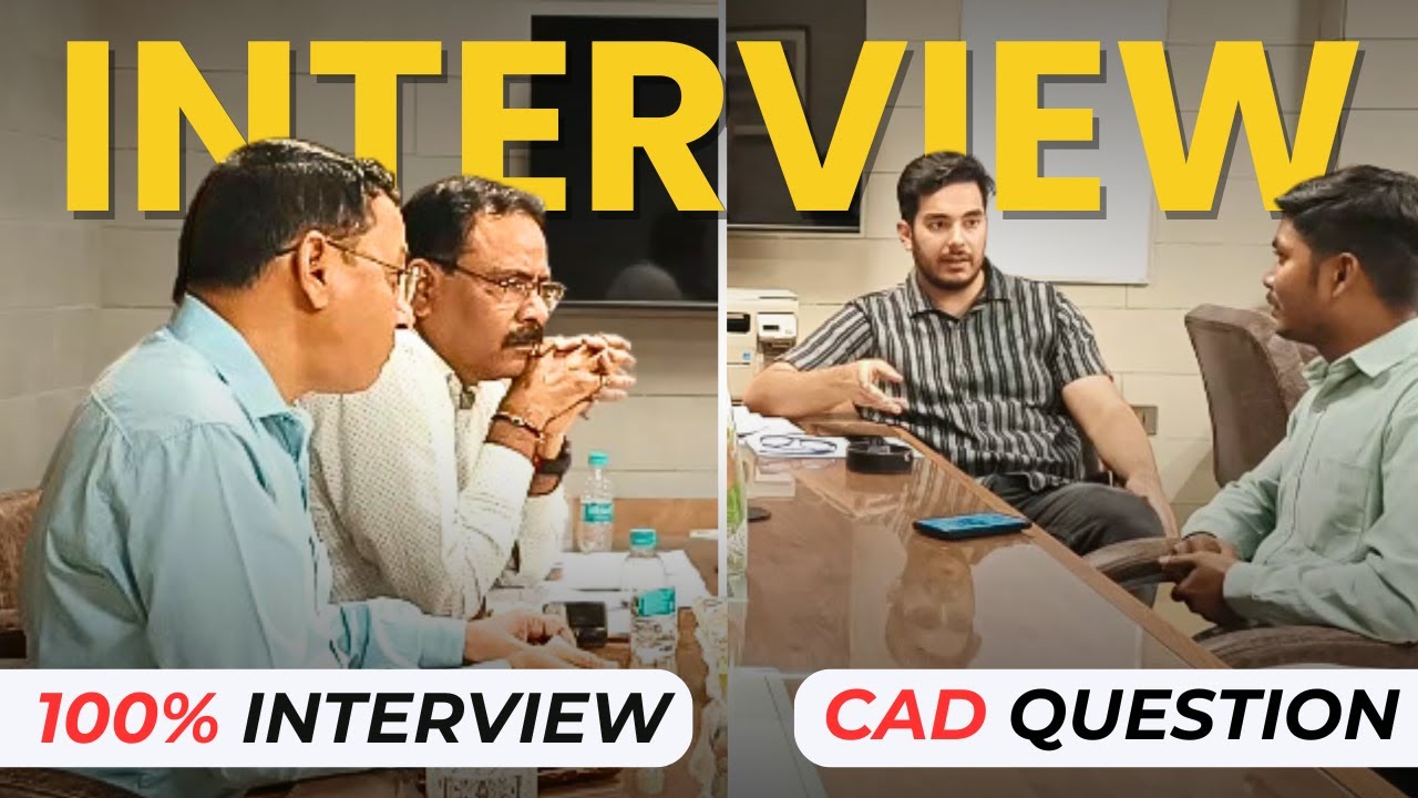 RVM CAD + Company ने लिया Interview | CAD Design Interview at RVM CAD | Design Role - Mechanical