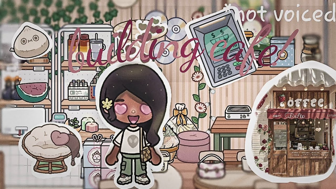 Building cafe!? [Toca boca]
