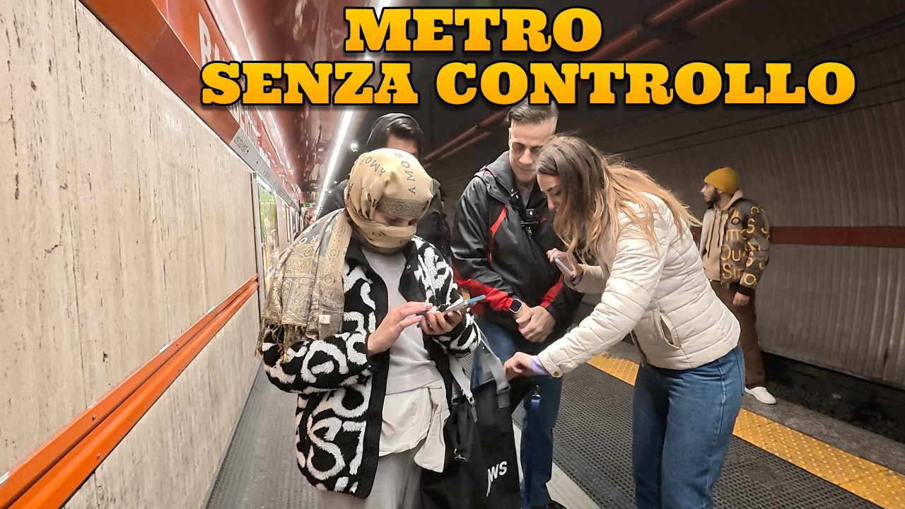 Piccoli gruppi criminali rubano in metro per non attirare l'attenzione   4K