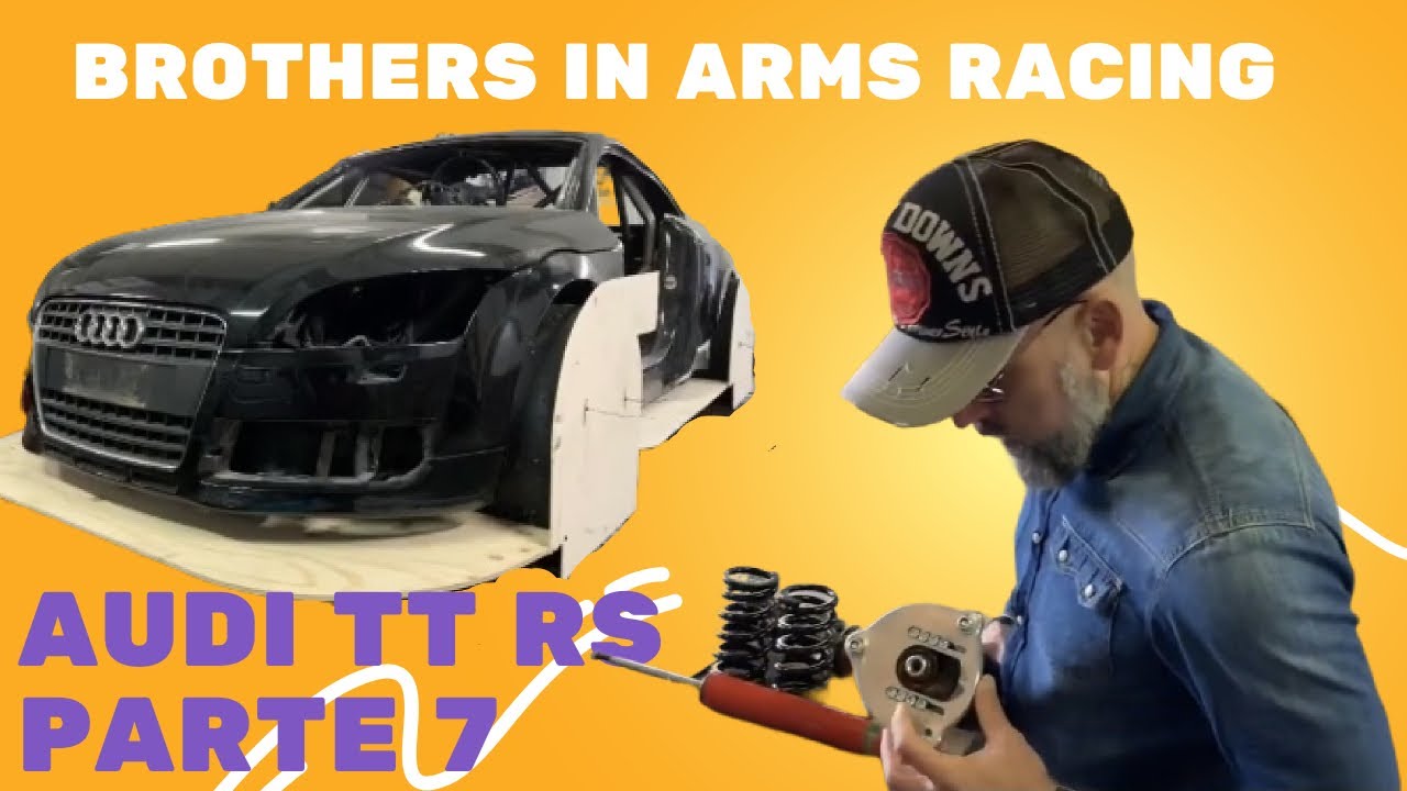 Audi TT RS Elaborazione Auto da Corsa Pista BROTERS IN ARMS RACING Parte 7 Roll Bar Assetto Body Kit