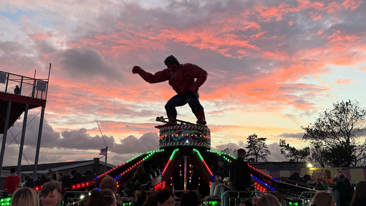 The last day at Porthcawl fair in South Wales