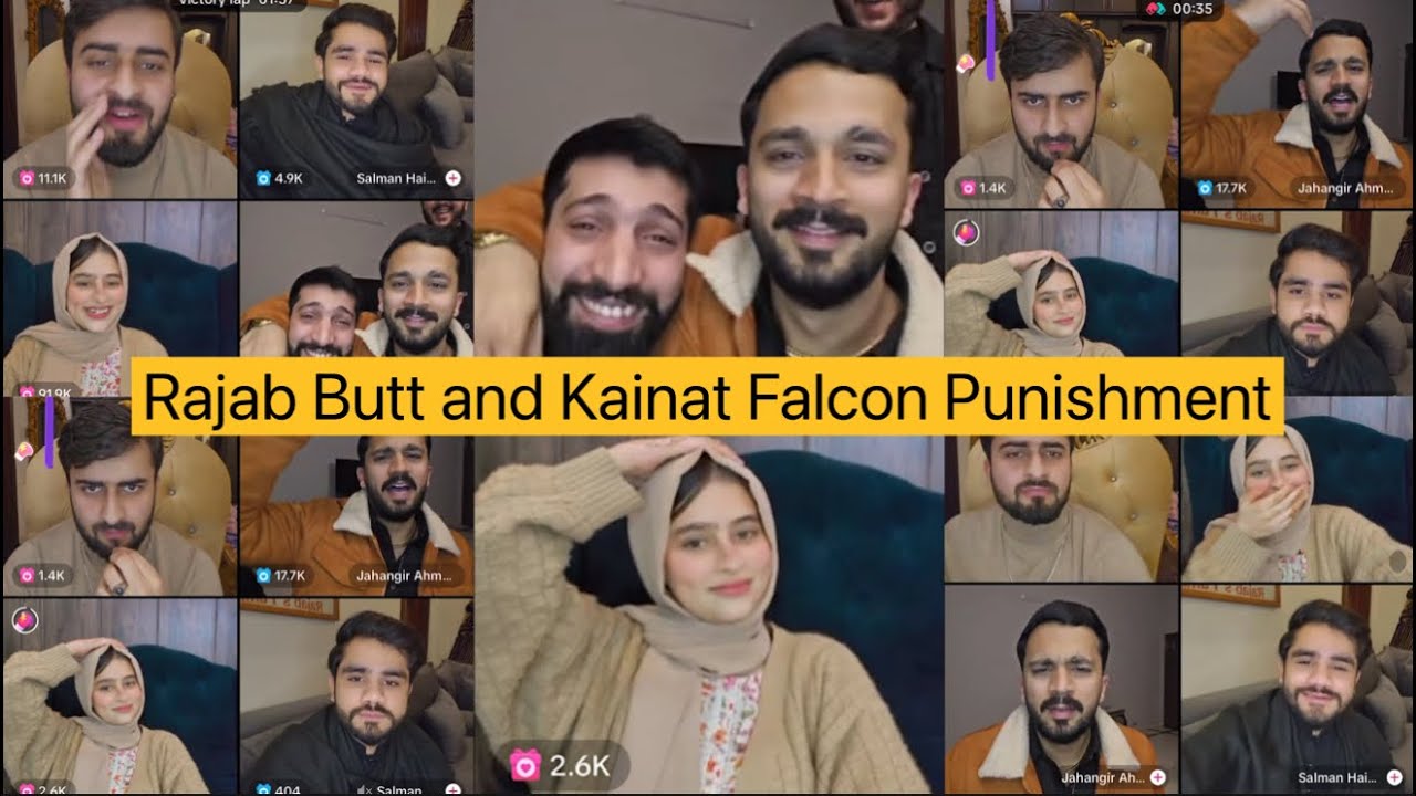 Rajab Butt and Kainat Qureshi Falcon Punishment Match 🔥