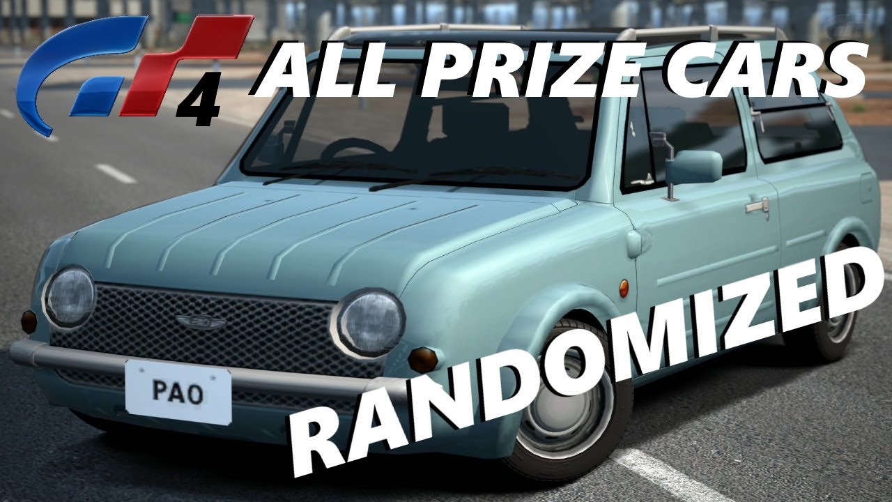 All Prize Cars are Random - Gran Turismo 4 Randomizer