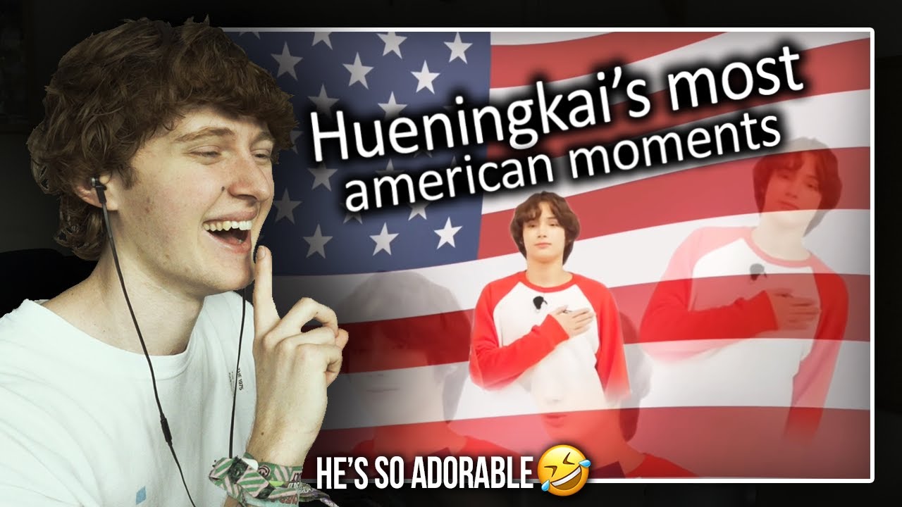 HE'S SO ADORABLE! (Hueningkai and his most American moments | Reaction/Review)