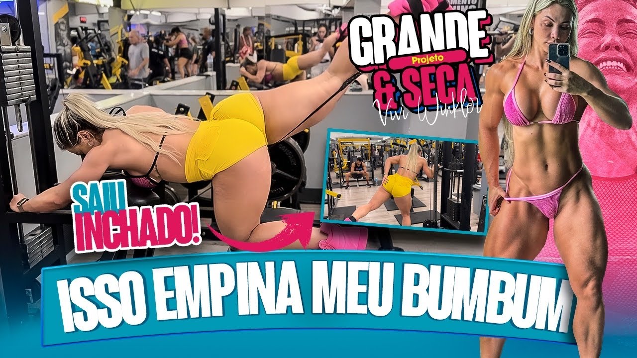 TREINO PARA CRESCER E EMPINAR GLÚTEOS DA VIVI WINKLER | PROJETO GRANDE E SECA #02