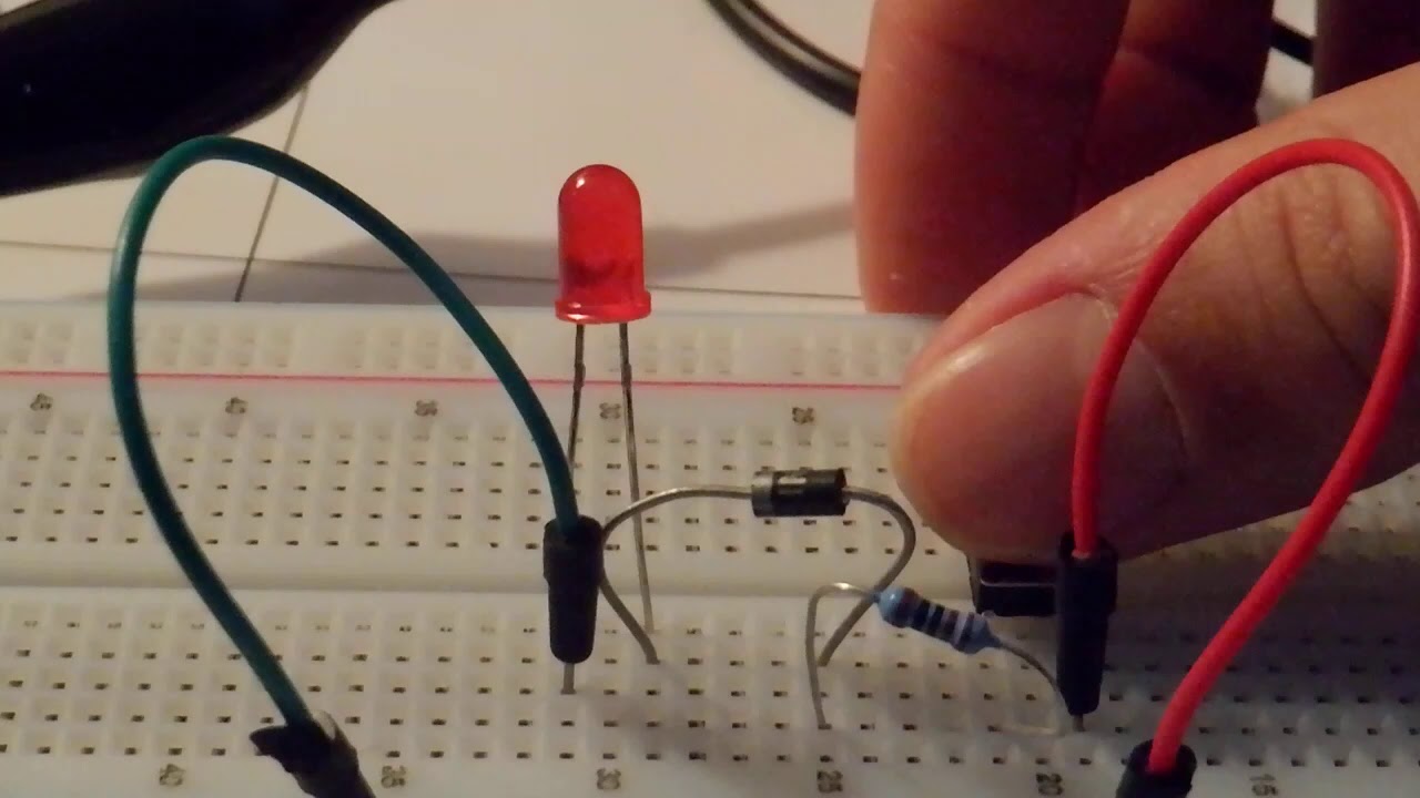 Forward Bias Diode LED