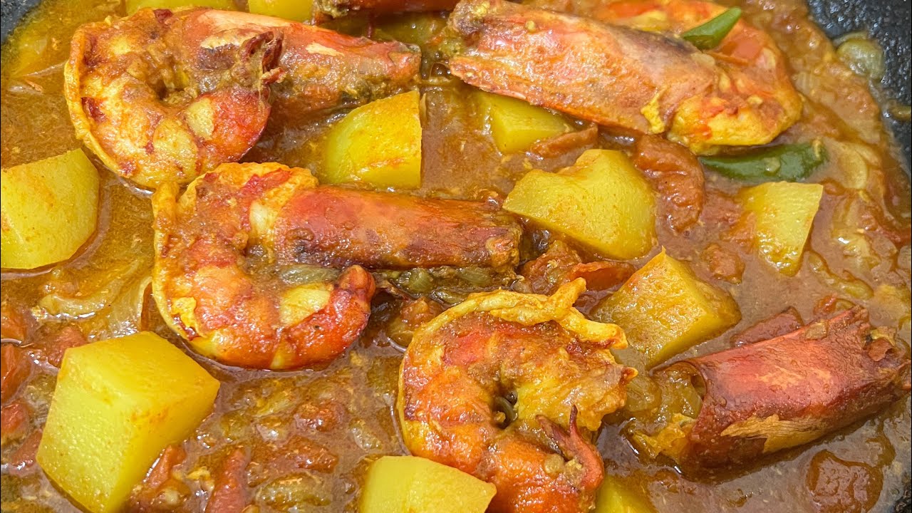 Chingri bhuna recipe / shrimp curry 