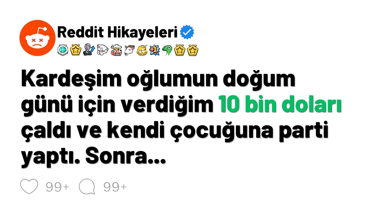 Kardeşim oğlumun doğum günü için verdiğim 10 bin doları çaldı, kendi çocuğuna parti yaptı...