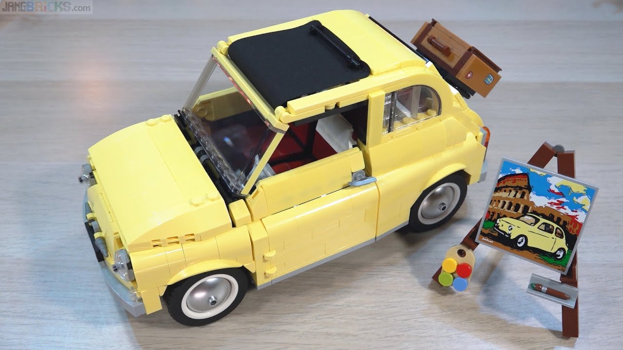 Build ⏩ LEGO Creator Expert Fiat 500 - set 10271
