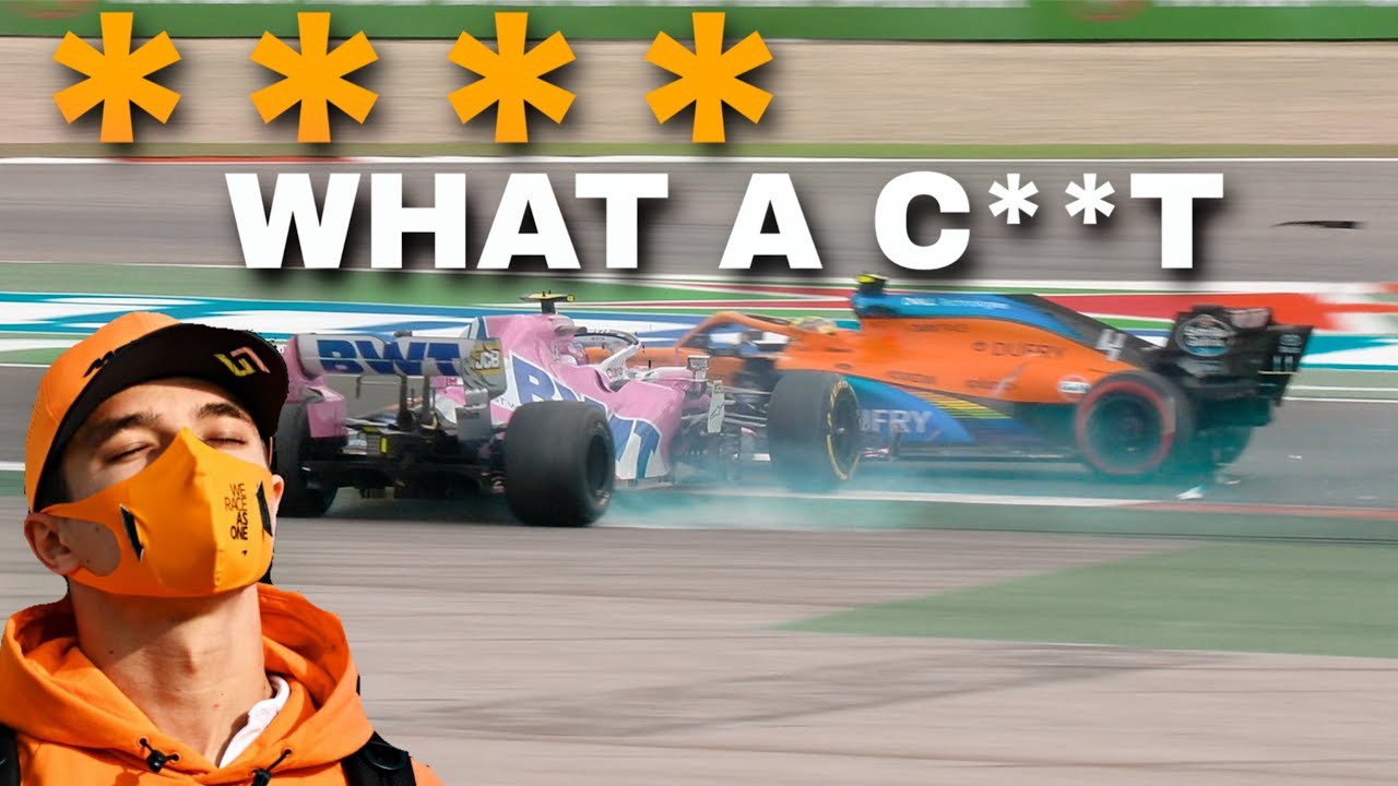 Norris 𝗙𝗨𝗥𝗜𝗢𝗨𝗦 team radio at Stroll: 