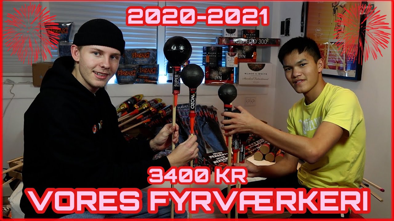 Vores Fyrværkeri 2020-2021 - ft. Tidzlinjen