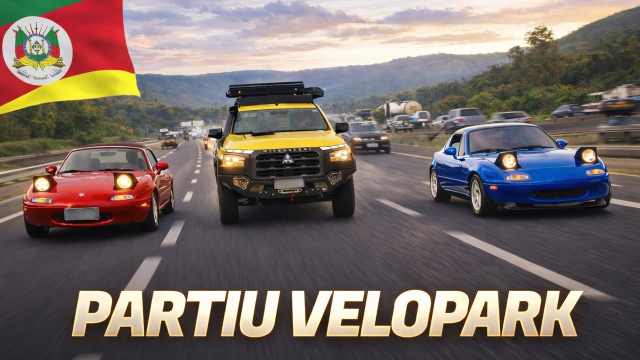 O MUNDO AUTOMOTIVO PAROU PARA ACOMPANHAR ESSA CARAVANA!