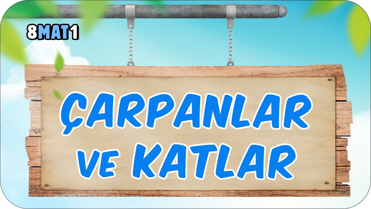 Çarpanlar ve Katlar 📘 8. Sınıf Matematik #2024LGS