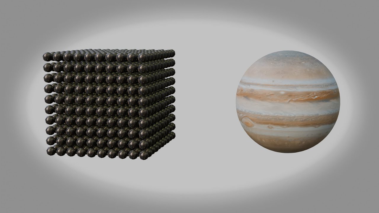 1000 Earths vs Jupiter (Physics Battle)