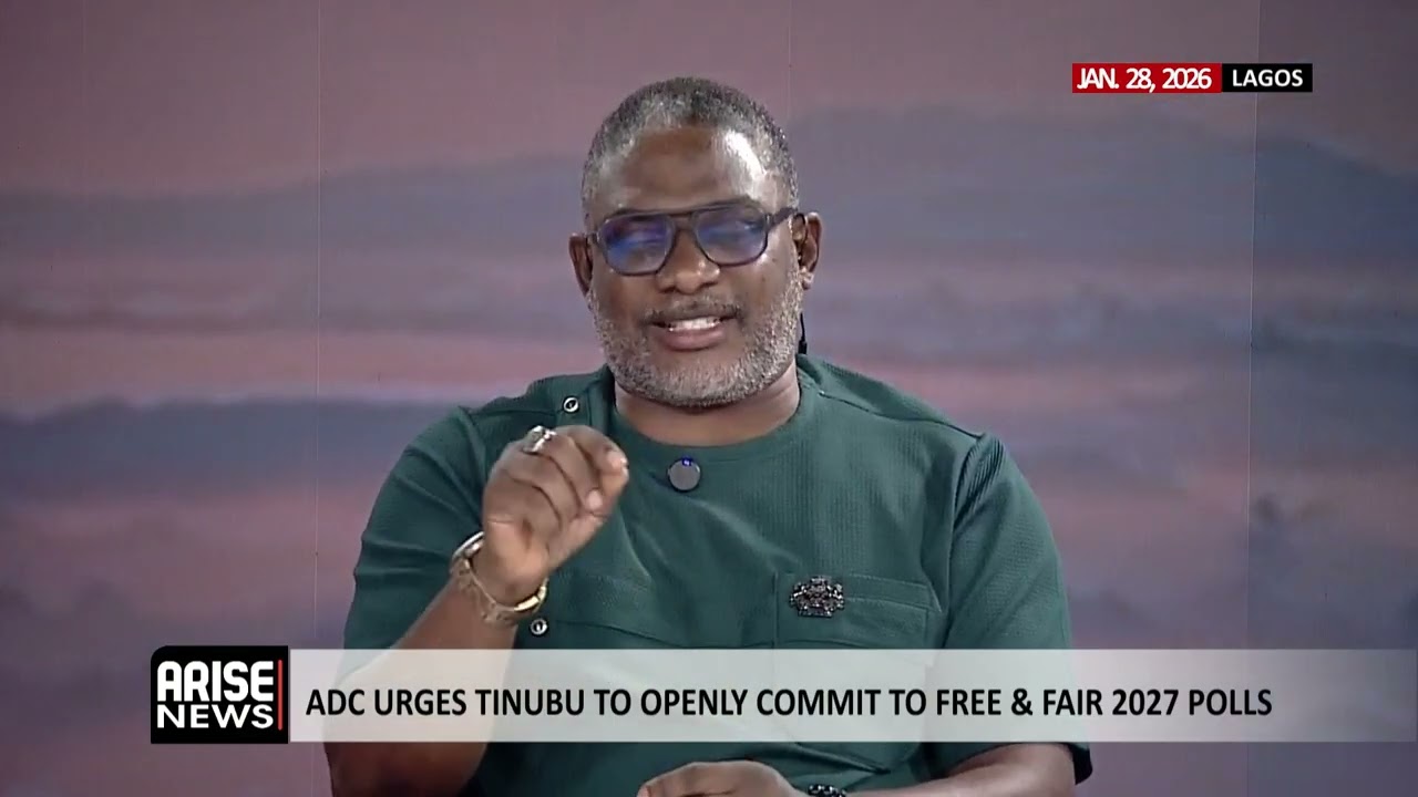 ADC Urges Tinubu to Openly Commit to Free and Fair 2027 Polls -Ashiru 