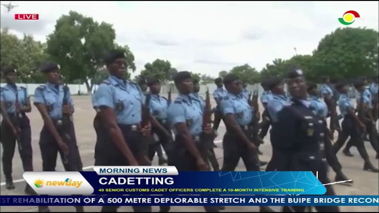 49 senior customs cadet officers complete a 10-month intensive training