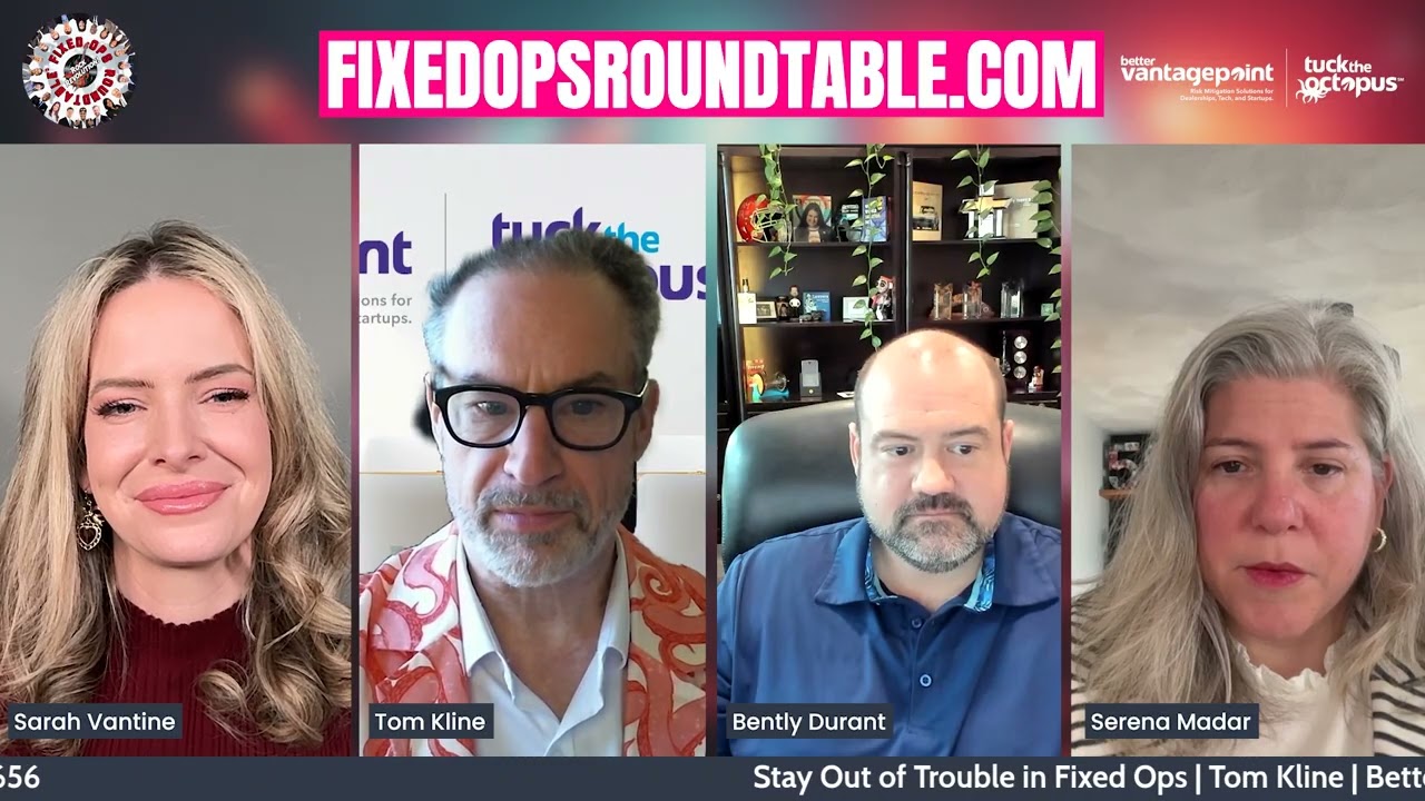 Tom Kline – Better Vantage Point panel at the Fixed Ops Roundtable Rock Revolution Event