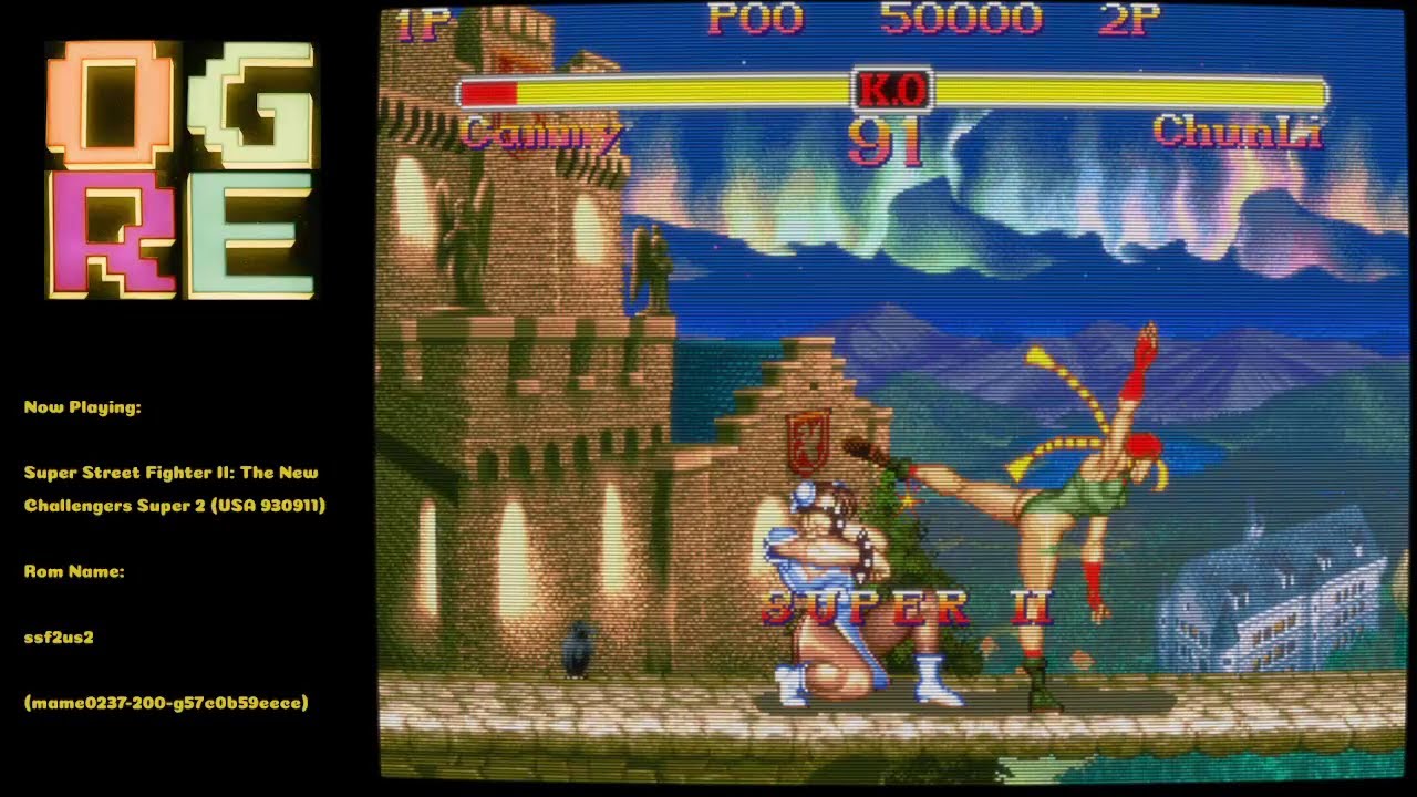OGRE [MAME WIP 0.238] Super Street Fighter II: The New Challengers Super 2 (bootleg, USA 930911)