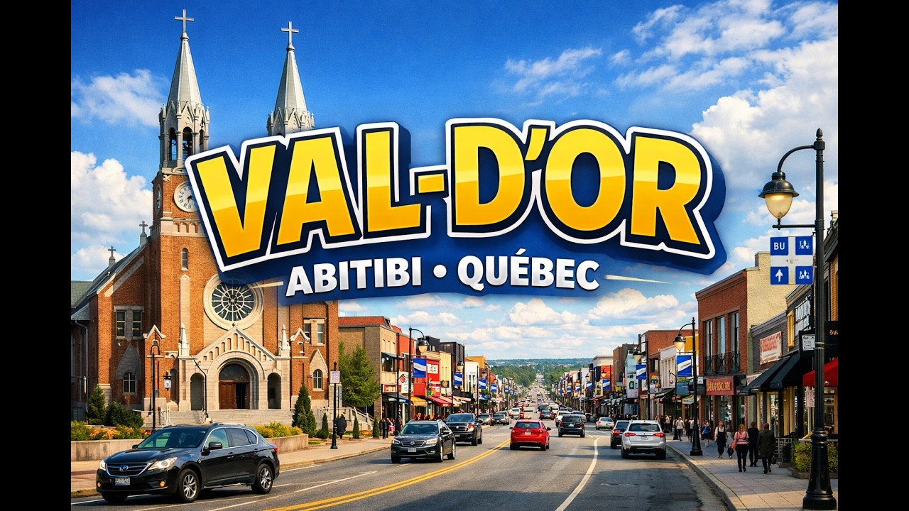 Val d'Or, en Abitibi, Québec, Canada (Road Trip Été 2021, Lac St-Jean/Abitibi & Témiscamingue)