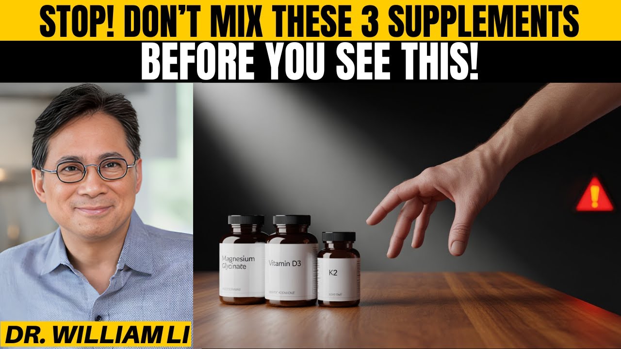 Warning! Don&rsquo;t Take Magnesium Glycinate, Vitamin D3 & K2 Together Before Watching This | William Li