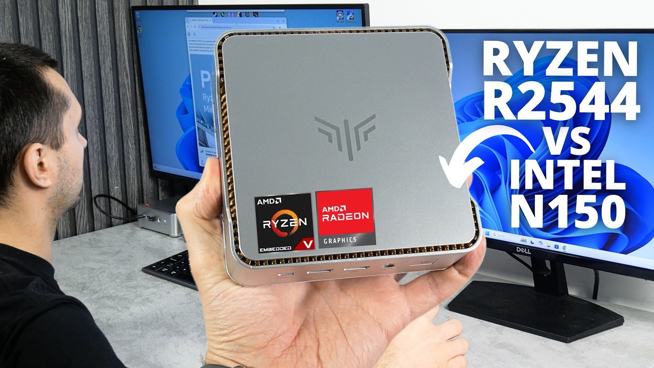 KAMRUI P2 REVIEW: The Mini PC Most People Actually Need! AMD Ryzen Embedded R2544