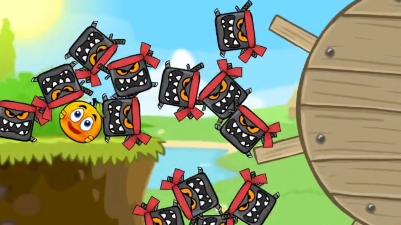 Red Ball 4 | СИМУЛЯТОР по транспортировке НИНДЗЬ