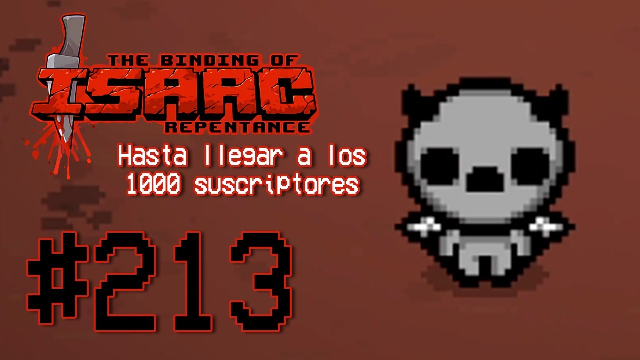 Jugando The Binding of Isaac todos los días hasta llegar a 1000 suscriptores - Día 212