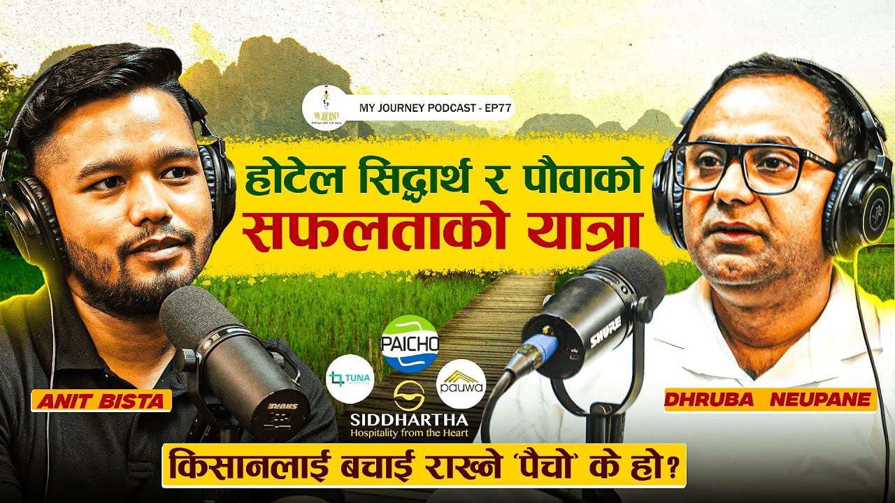 होटल पौवा र सिद्धार्थको Success Journey: Inspiring Nepali Podcast | Dhruba Neupane | Anit Bista
