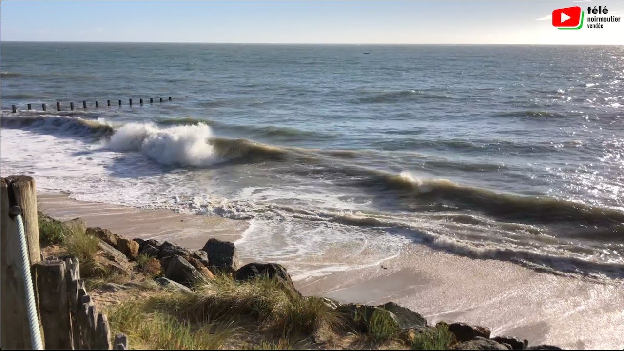 NOIRMOUTIER  |  Grandes marées à l'Épine   | Télé Noirmoutier Vendée
