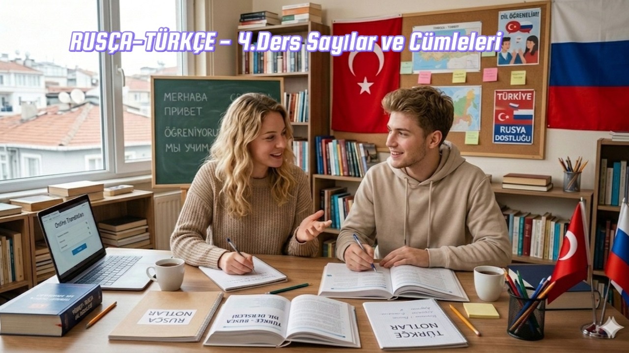 Rusça Sayılar 0–1000 | Ders 4 | Türkçe Okunuşlarıyla Rusça #rusça #rusçaöğren #rusçadersleri