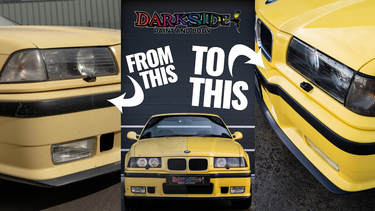 4 Minute BMW E36 M3 Restoration!