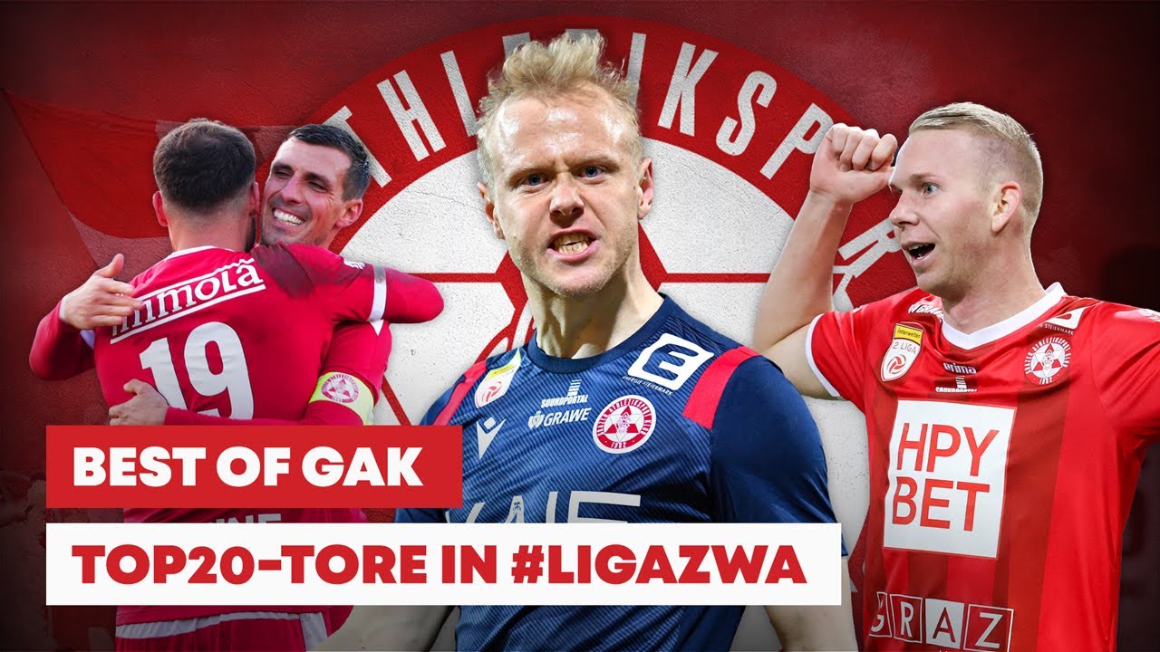 Best of GAK: Die Top20-Tore in #LigaZwa
