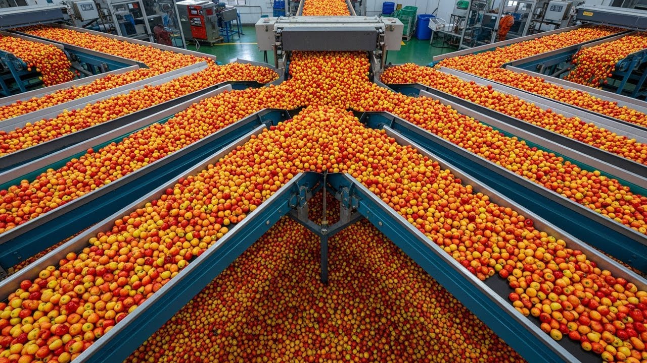 Incredible Cashew Apple Harvest & High-Tech Nut Processing Plant - How It's Made