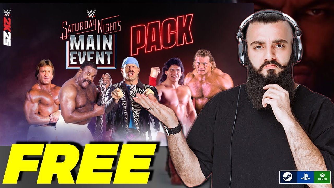 Как получить набор «Главное событие субботнего вечера» для WWE 2K25 БЕСПЛАТНО (PS5/PS4, Xbox, ПК)...
