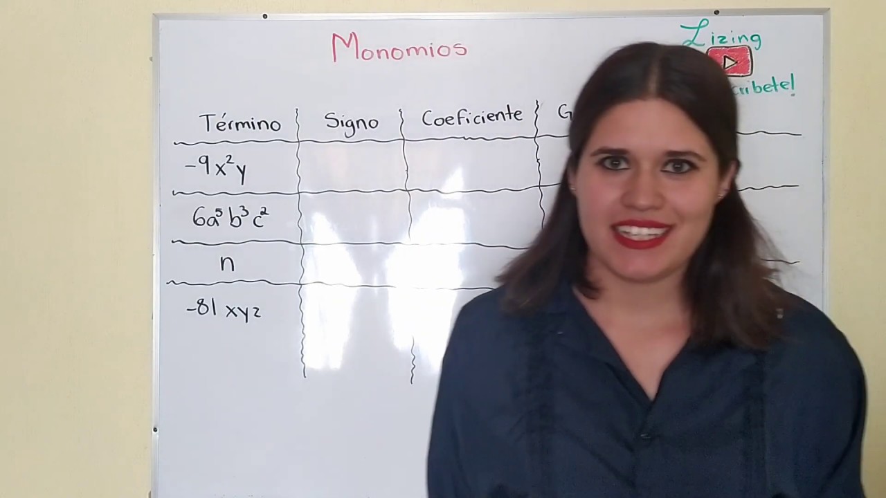 Monomios introducción