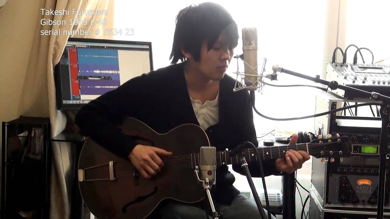 古澤剛 Gibson 1949年製 L-48 ギブソン L48 3 legs blues Paul McCartney