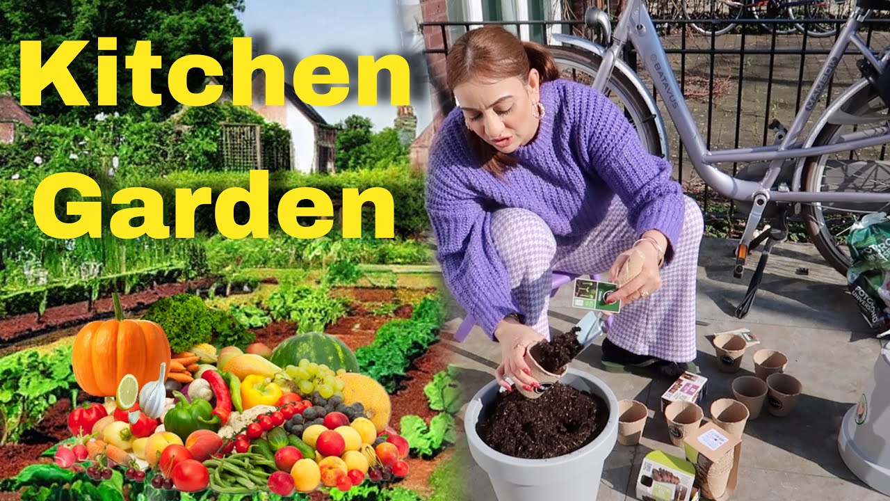❗️Making a Kitchen Garden! 🥦🌽
