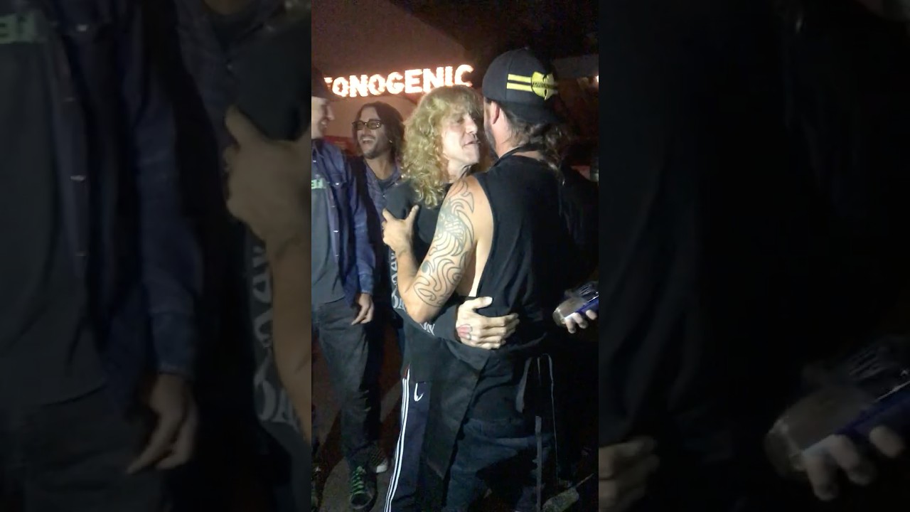 Dave Grohl and Steven Adler - First Time Meeting