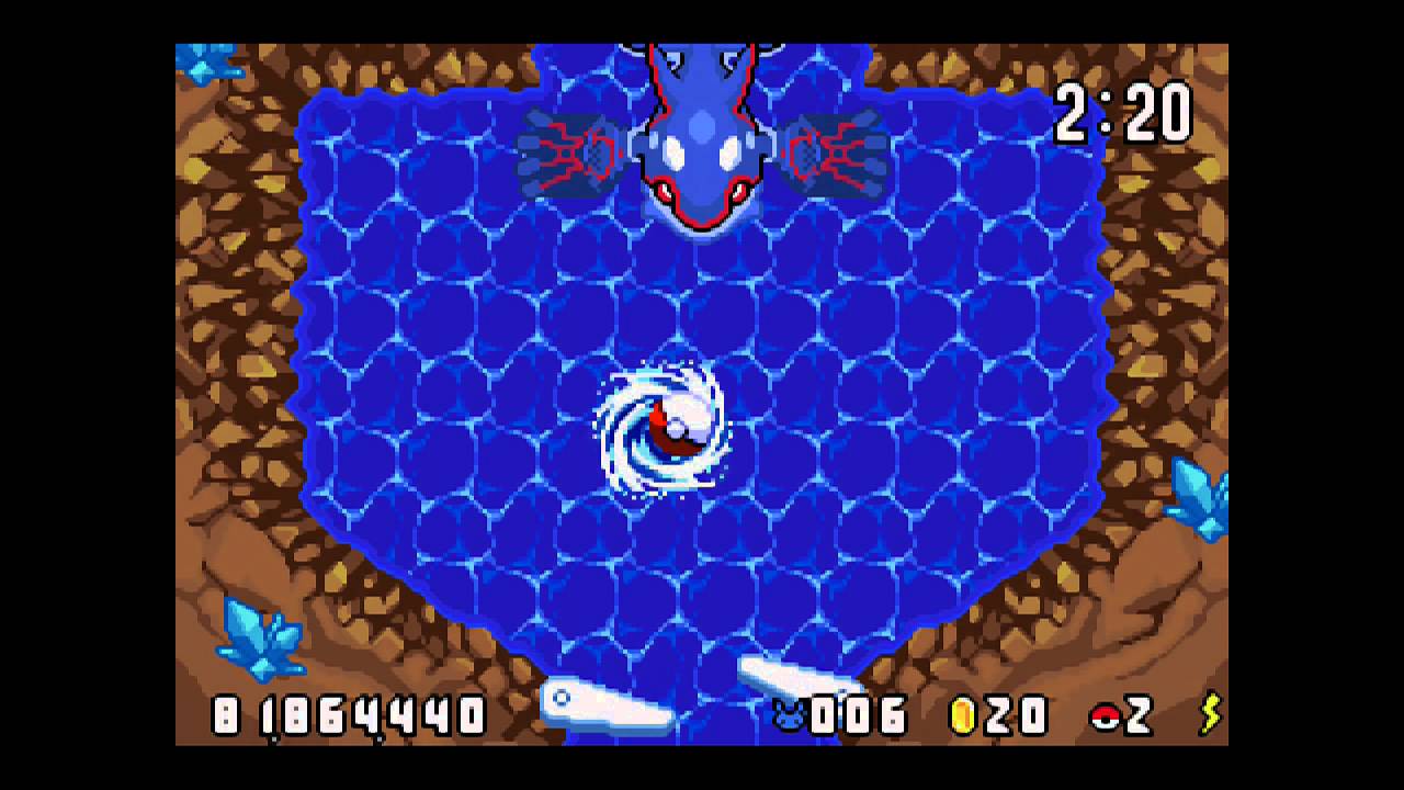 Pokemon Pinball: Ruby & Sapphire Boss 4 - Kyogre