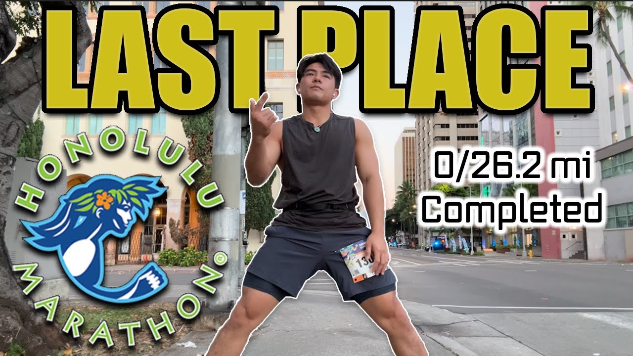 I Was Last Place In The 2024 Honolulu Marathon