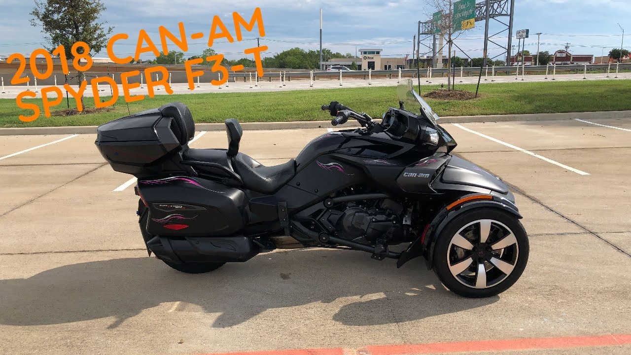 001569 2018 CAN AM SPYDER F3-T SE6 - TRIKE