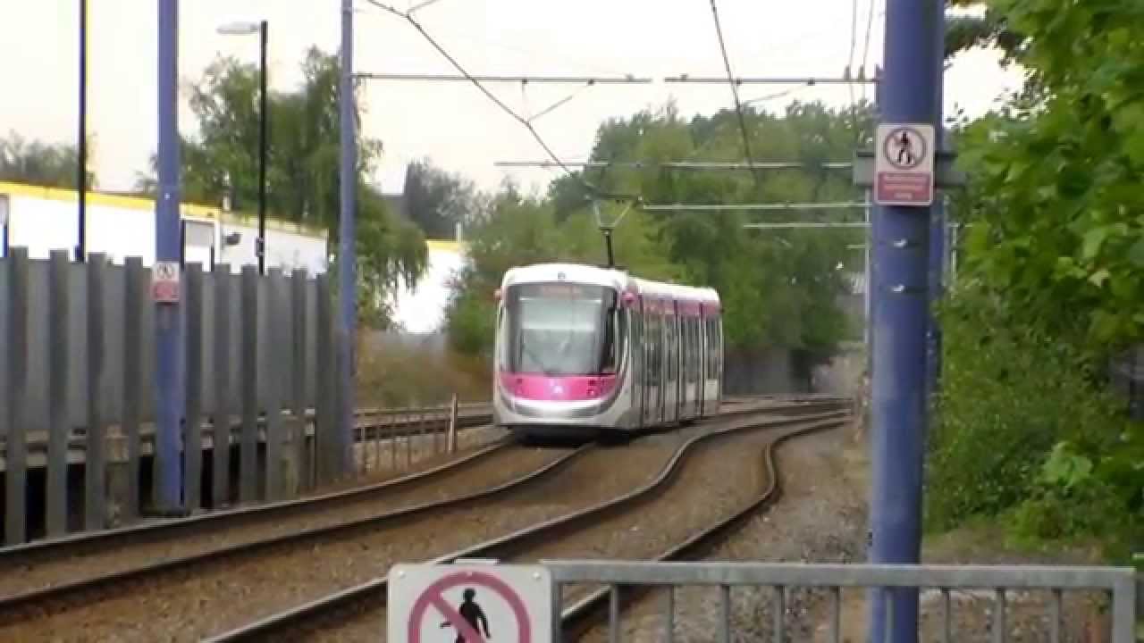 The Midland Metro Trams at Jewellery Quarter (5th September 2014)