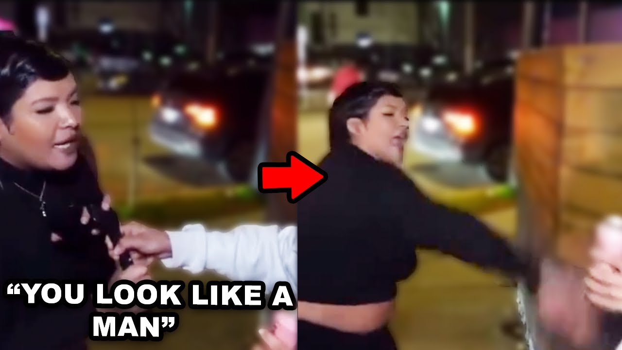 Woman Hits Man After Being Called A 