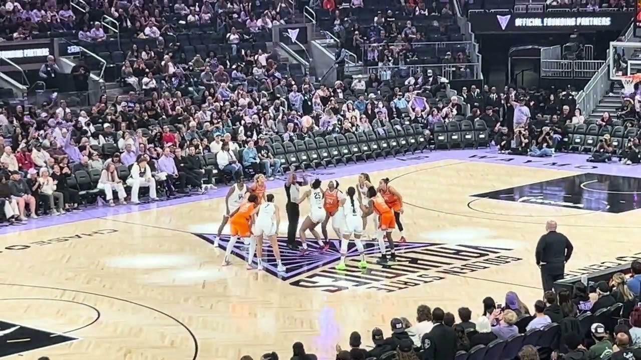 Atmosphere @ChaseCenter was electric for Golden State Valkyries vs Connecticut Sun #WNBA  on June 22