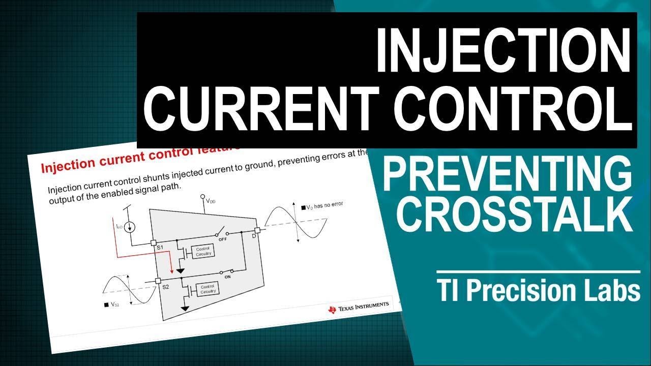 Prevent crosstalk with injection current control