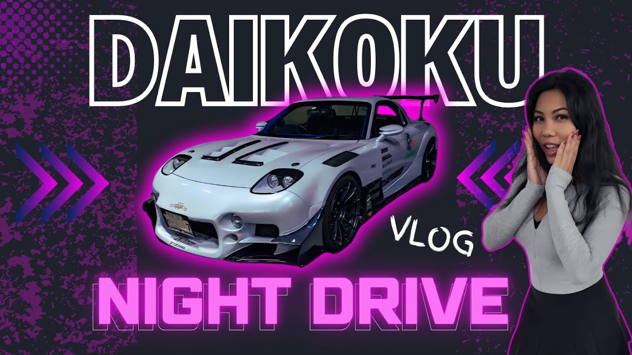 Visiting Daikoku Car Meet with the Popular JDM Car Crew (RX-7, Supra, R34!)