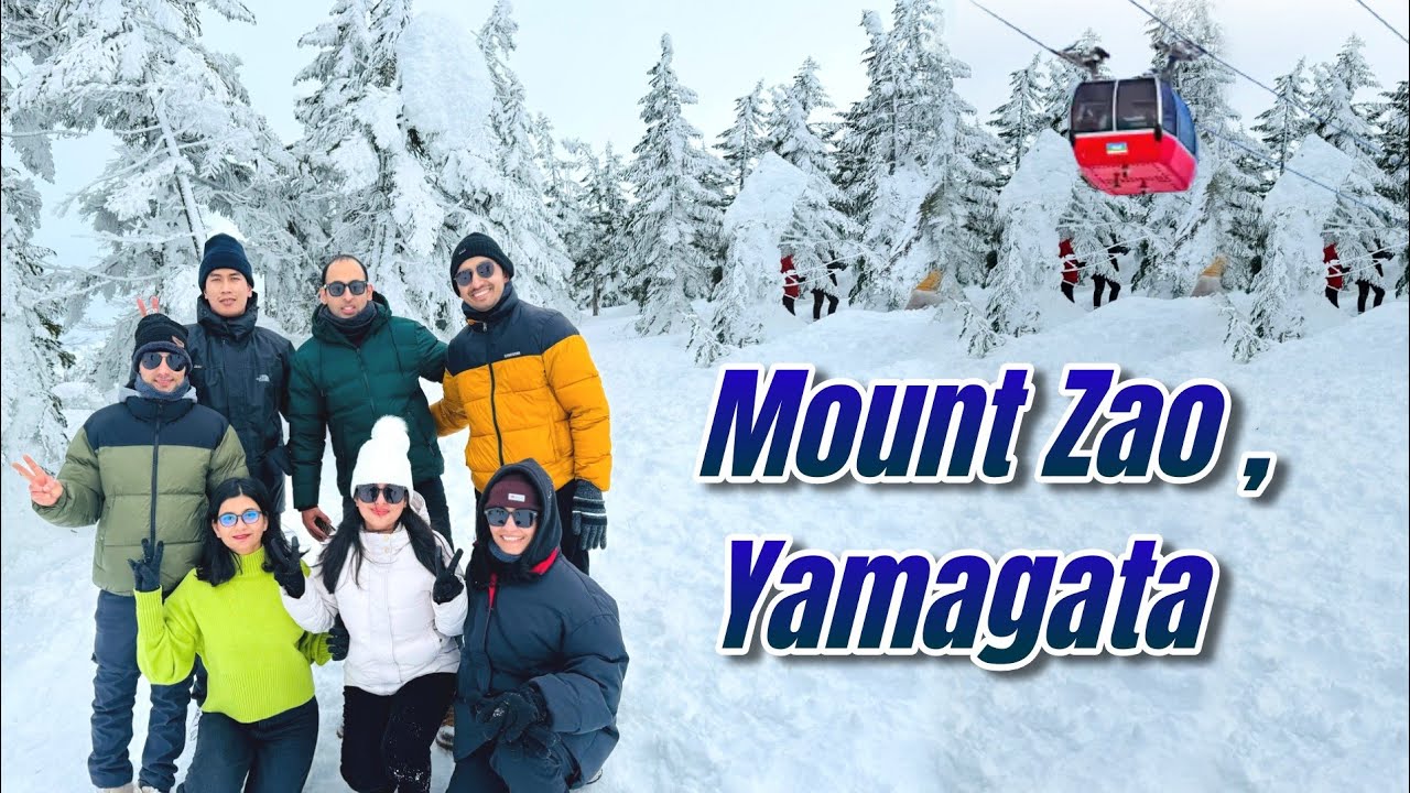 Mount Zao, Zao Onsen, Snow Monster || Zao Ski Resort Winter Illumination, Yamagata Prefecture Japan