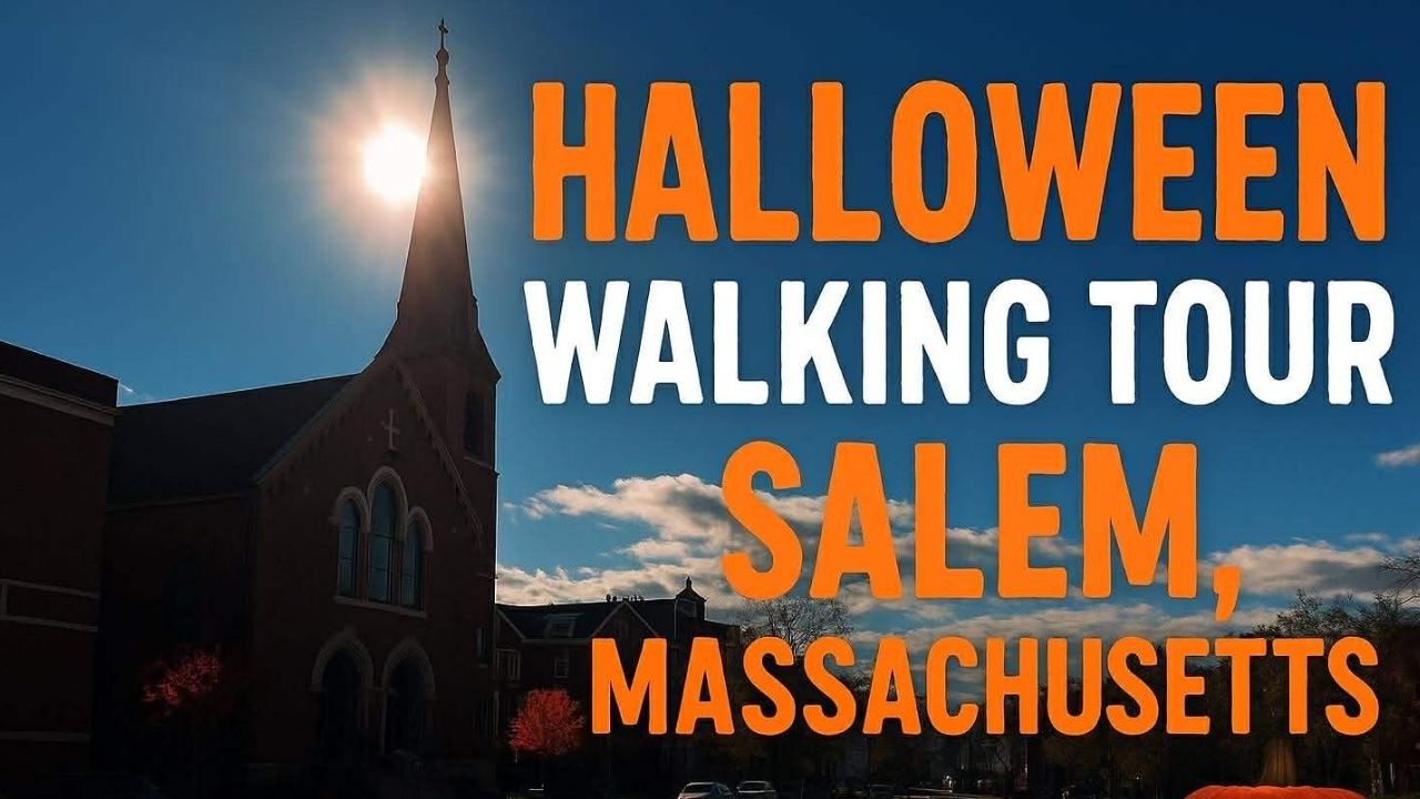 SALEM on HALLOWEEN -  Walking Tour Through America’s Spookiest Town!