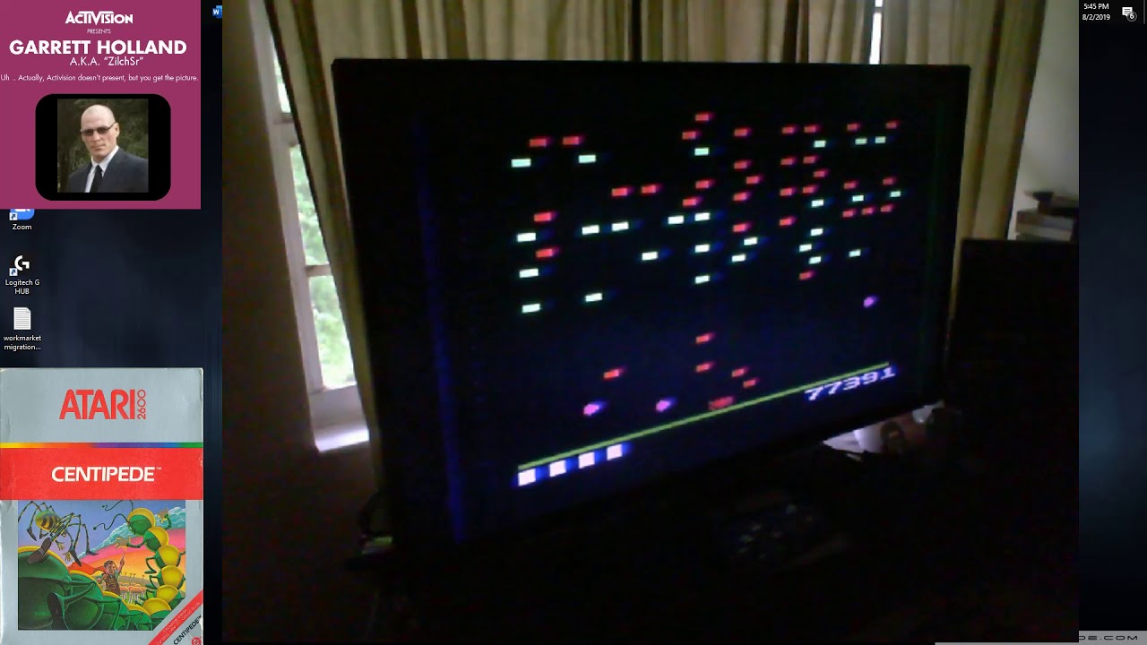 Centipede - Atari 2600 NTSC - Game 1 - 1,888,253 *former WR*